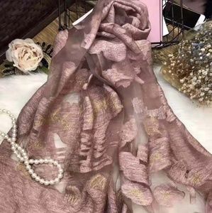 Scarf/wrap burnout floral, 2 colors available